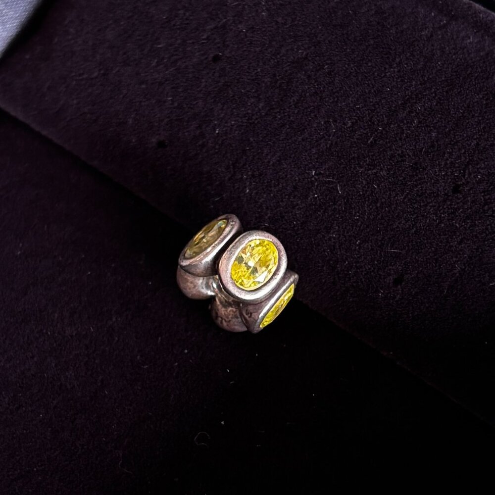 PANDORA Retired Lime Lights Charm - Green